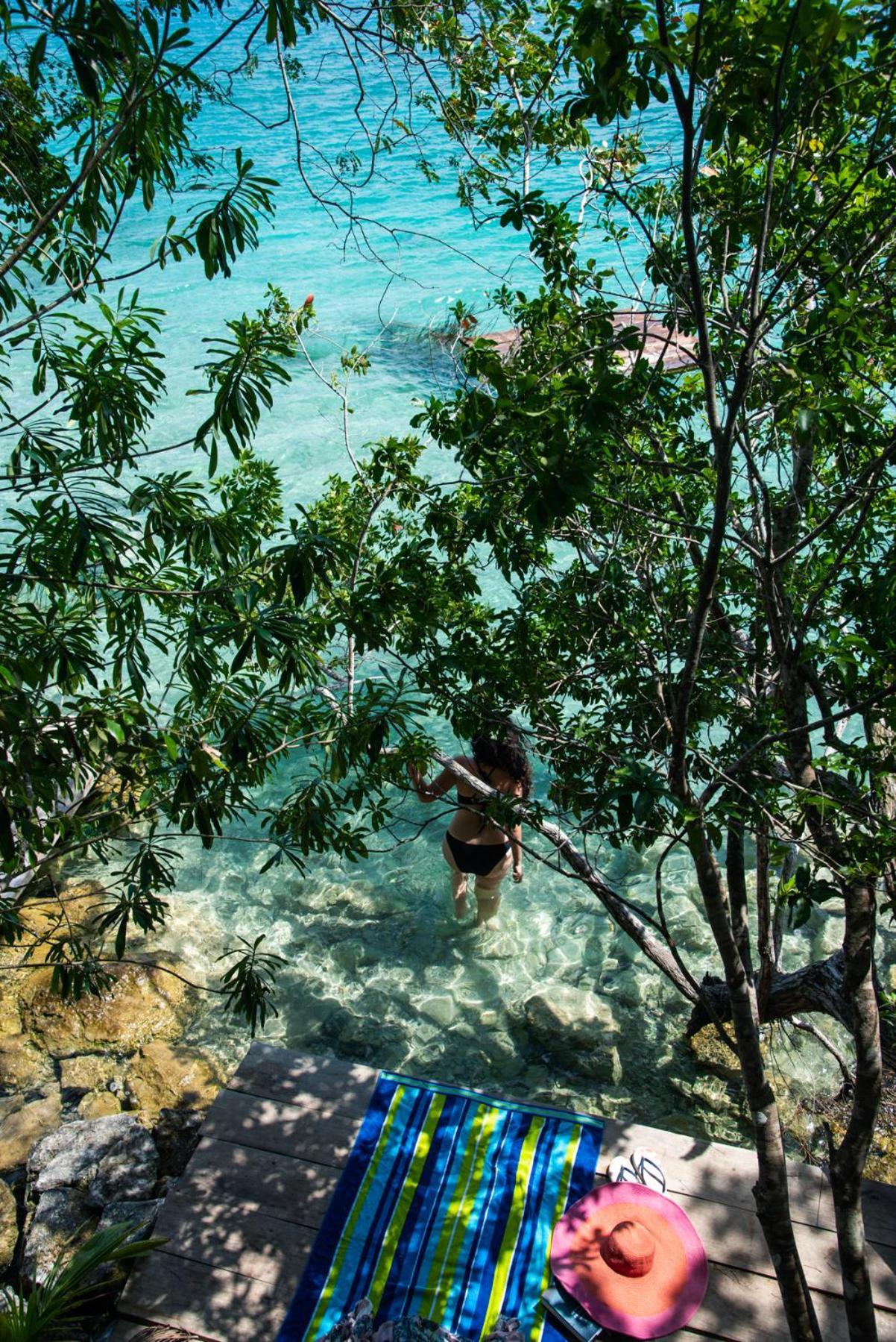 Azul Nomeolvides Bacalar - Guests Only Villa Exterior foto