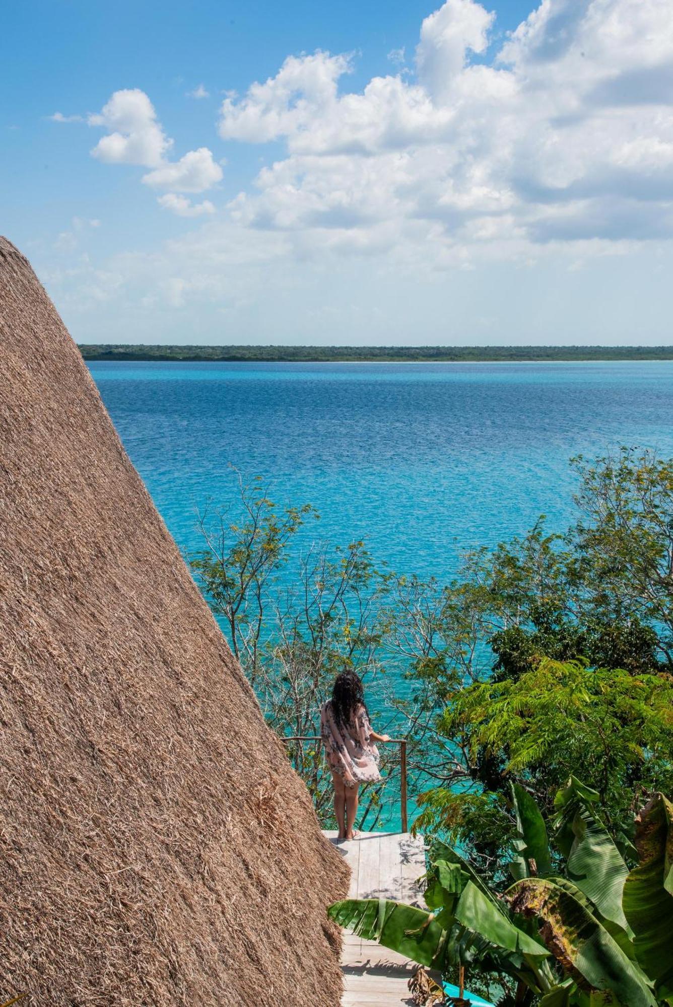 Azul Nomeolvides Bacalar - Guests Only Villa Exterior foto